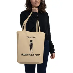 Malloc is My Villain Origin Story - Canvas Reusable Eco-friendly Tote Bag - Gift for CSE Students, Techies, Software Engineers, Coders