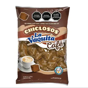 CHICLOSOS - Milk Caramels Coffee Flavor / 400g Bag /