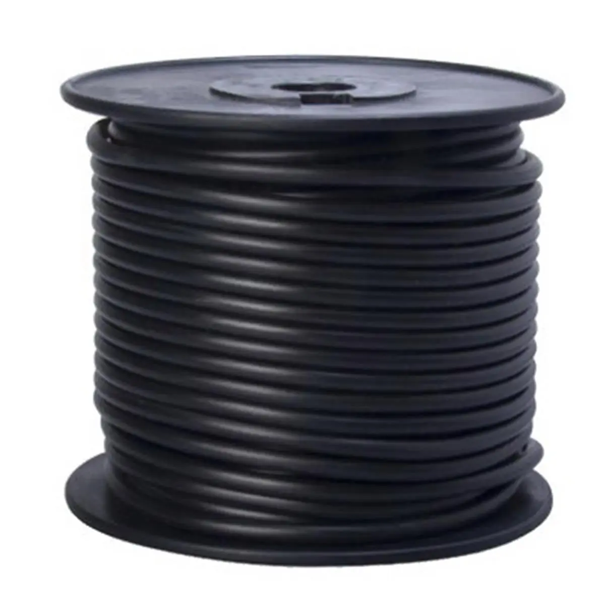 Coleman Cable 55671823 10-Gauge Heavy Wire, 100 ft Black Stranded Copper Electrical Wire, ROHS Compliant, SAE Standards, for Home Improvement