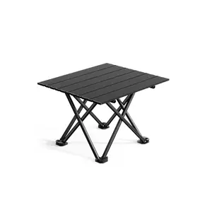 Small Size Outdoor Portable Folding Table, Ideal for Picnics & Campfires, Compact Design for Easy Transport, Durable Material