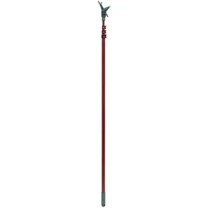 Dyno 9106463 16 ft. Red Indoor Decorating Pole with Safe-T-Reach Adaptor and Locks