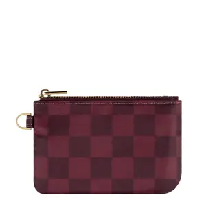 Walli Cases Cozy Check Zipper Pouch