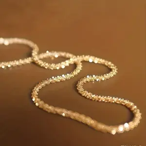 High-Quality, Fade-Resistant Stainless Steel Cauliflower Necklace-A Stylish and Elegant Jewelry Accessory for Women, Perfect for Both Daily Wear and Parties, and an Exquisite Gift for Her. durable healing magnetic field bracelet good luck gold-plated