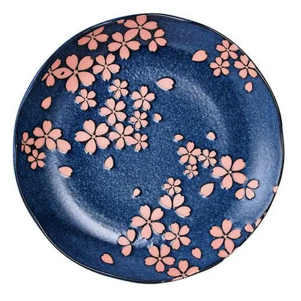 Hasui Sakura 10" Porcelain Round Dinner Plate