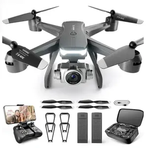 V14 Professional-Grade Drone, a portable remote-controlled quadcopter with a dual-battery system, makes the perfect gift for birthdays, Easter, and Valentine's Day. Features a foldable body and gesture control functionality.