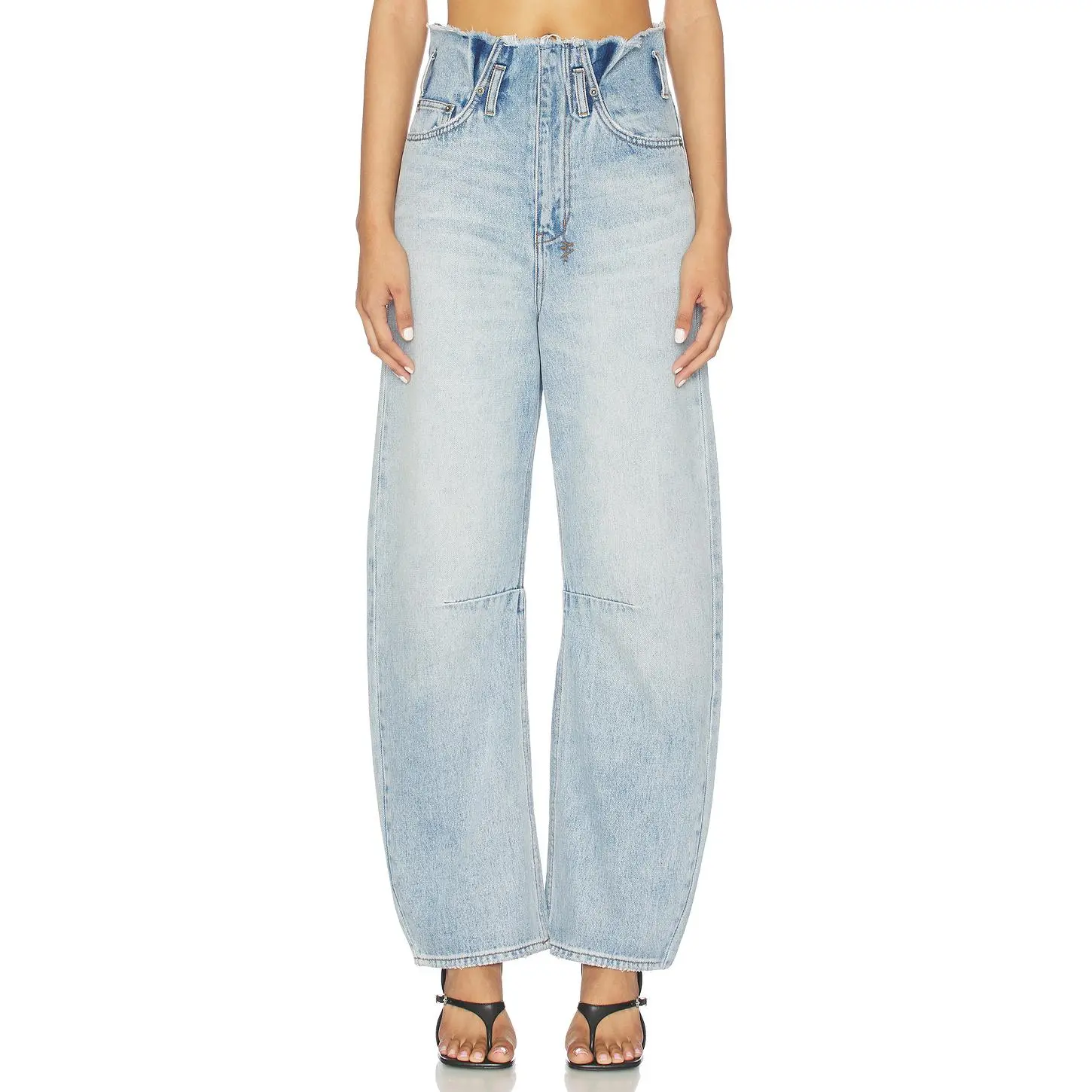 Ksubi Cutoff Hi Barrel in Denim