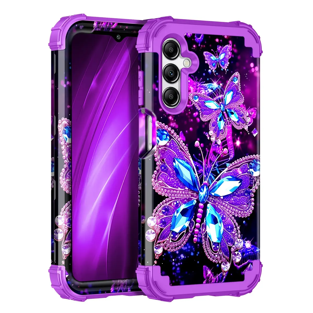 Fashion/personality/creativity, luminous series phone case, suitable for Samsung Galaxy A03S A12 A13 A14 A15 A16 A32 A35 A51 A53 A54 A55 A71 multi model phone Smartphone Cellphone