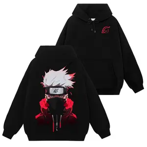 [Shinobi Shop] Limited Kakashi Hatake - Naruto Shippuden #92 Hoodie T-Shirt Sweatshirt, Retro Vintage Unisex Graphic 90s Cotton, Gift For Wibu, Anime Manga Y2K Streetwear