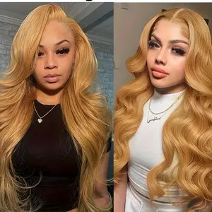 Body Wave  Honey 13x6 Lace Front Wigs 32Inch 180% Density  Blonde HD Lace Front Wig  Honey Blonde Wig Human Hair Colored 27# Ash Blonde Wig Glueless Frontal Wigs,summervibes