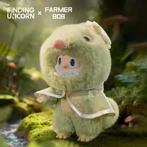 [FINDING UNICORN]【2026-02-10 New Arrivals】 FARMER BOB Furry Chameleon BOB  Cute Figures  Collection Figurine Toys for Modern Home Decor, Collectible Art Toy Cute Figures Desktop Ornament Collectible Toys Birthday Gifts
