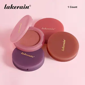 Bouncy Blush, High Pigment Soft Blush, Blends Like a Cream, Matte Finish, Blush Makeup Cosmetic Gifts, Portable Cream-Based Cosmetic, Makeup Beauty Cosmetics