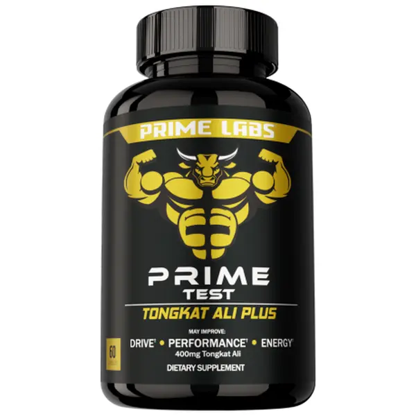 Prime Labs Tongkat Ali + Black Maca + Tribulus Complex Capsules | Daily Wellness Support | 60 Capsules
