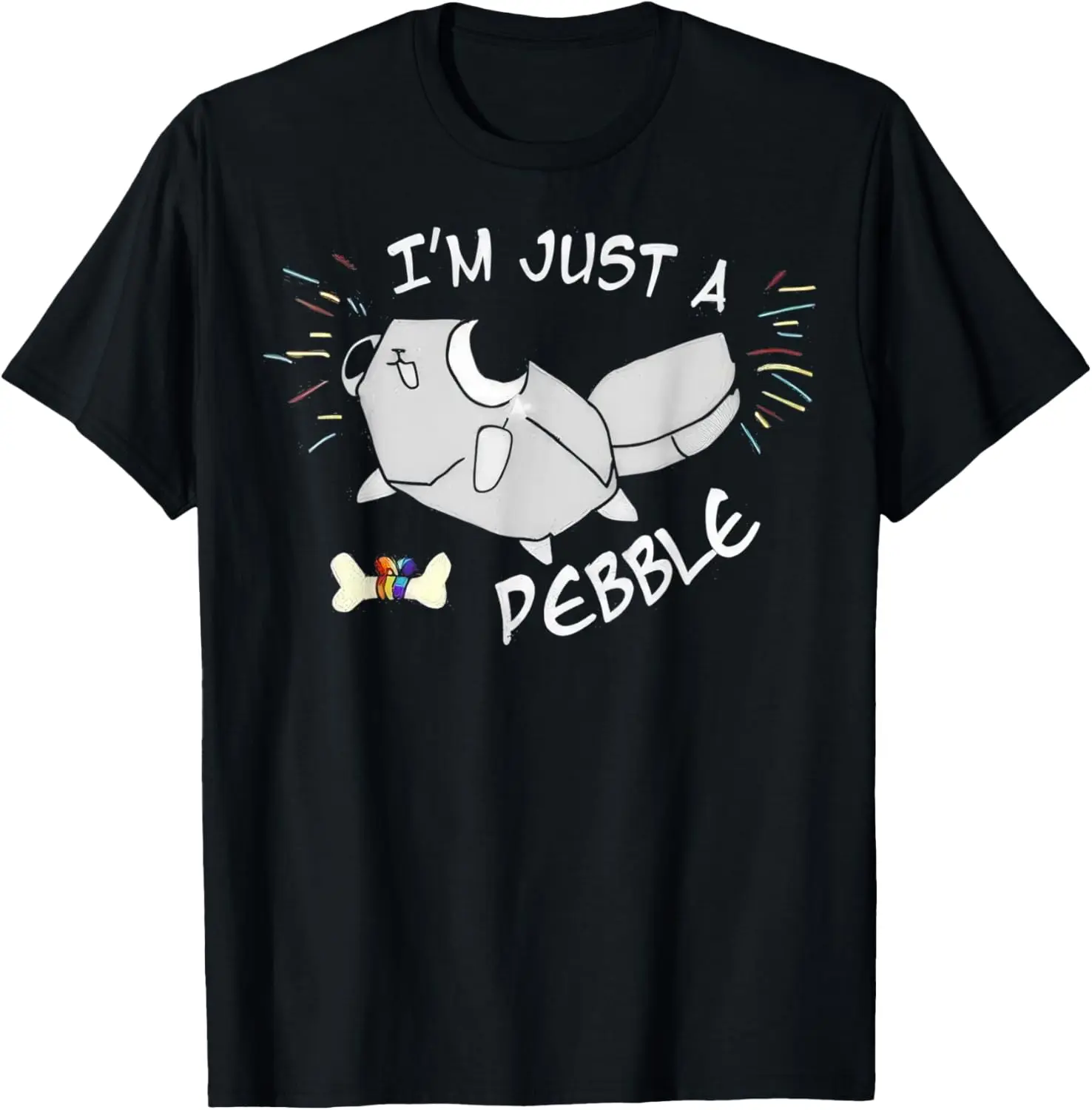Cotton(pure) It's Just a Pebble Dandy's World T-Shirt