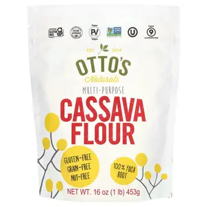 Otto's Naturals Multi-Purpose Cassava Flour, 16 oz (453 g)