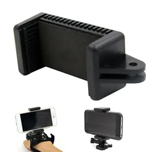 Phone Mount Adapter for GoPro Accessories for 2.3"-3.8" Wide Smartphones,Holder Clip Attachment Tripod Clamp for iPhone 6 (Plus) 5S 5C 5 4S 4 ipod,Samsung Galaxy S6 S5 S4 S3,Note 4 3 2,LG G3 G2,HTC One M8,Motorola Moto X G,Nexus 6 5,Sony Xperia Z2