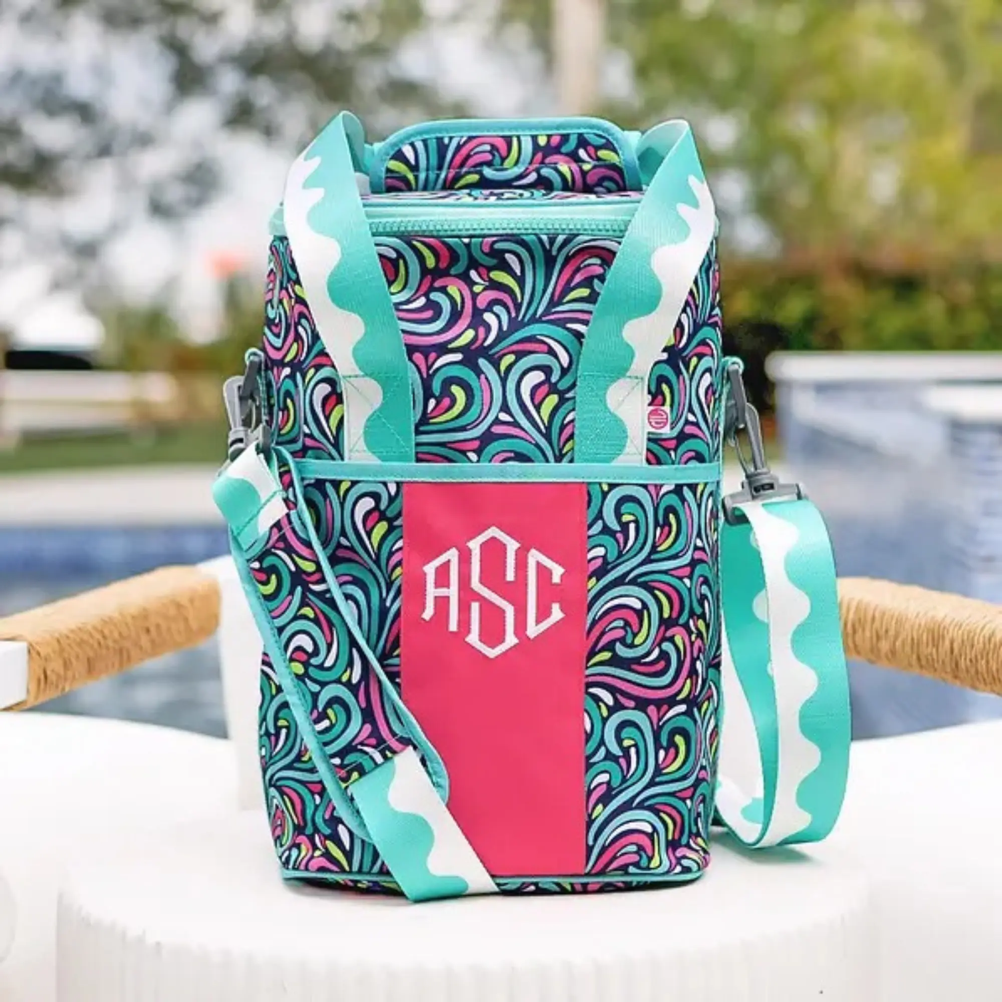 Personalized Monogrammed Tall Cooler
