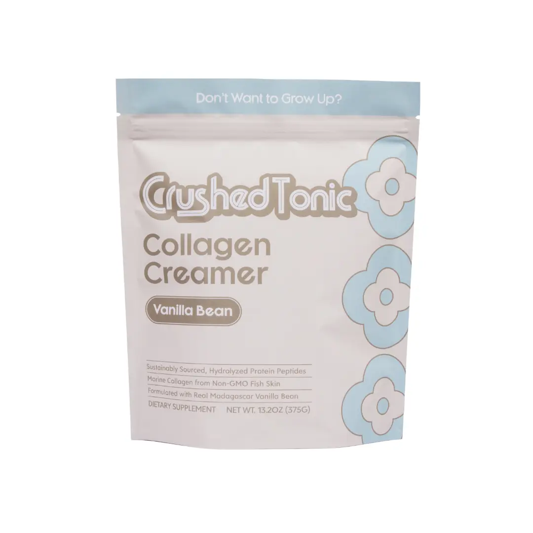Vanilla Bean Collagen Creamer - Hydrolyzed Halal & Kosher Collagen - for Glowing Skin, Hair & Health - Gluten Free GMO Free Skin Care Hair & Nail Care Healthcare Supplement Fitness Edible Dietary Beauty Protein
