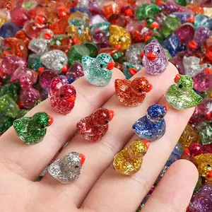 50pcs Mini Resin Animal Decorations, Cute Animal Design, Bright Colors, No Power Needed, Perfect for Halloween, Easter, Thanksgiving, New Year, Party Gifts, Ornaments