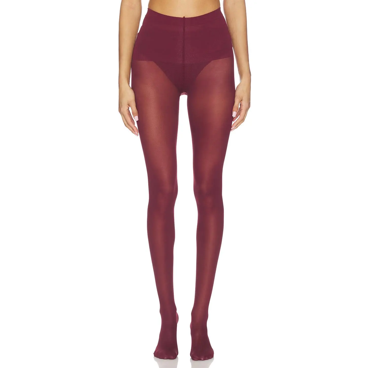 SWEDISH STOCKINGS Svea Premium Tights in Deep Red