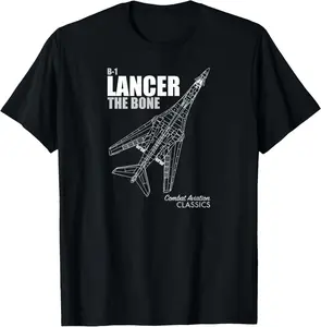 100%cotton B-1 Lancer T-Shirt
