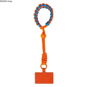 Stylish Mint Green Paracord Wrist Strap—Thanks to its immense popularity, this soft, two-tone mint and yellow braided cord keychain has taken the internet by storm. Lightweight yet remarkably durable, it serves as the perfect accessory for your keys or mo
