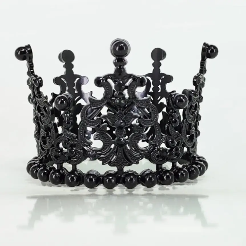 Medium Crowns decoration Ornaments for for Bouquet Cake Wedding Party with Lightweight Accessory festive decorations halloween thanksgiving backdrop