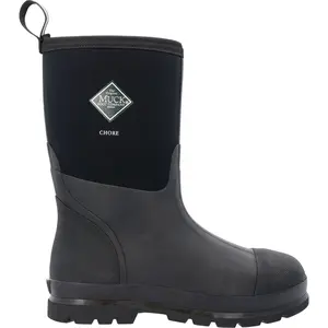 Men's Chore Classic Mid Work Boot Stretch-fit topline binding snugs calf to keep