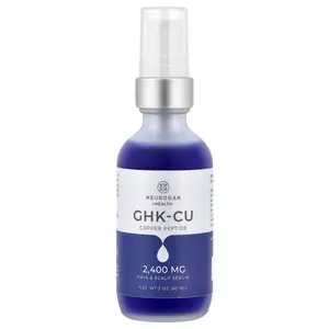 Neurogan Health GHK-CU Copper Peptide, Hair & Scalp Serum, 2 oz (60 ml)