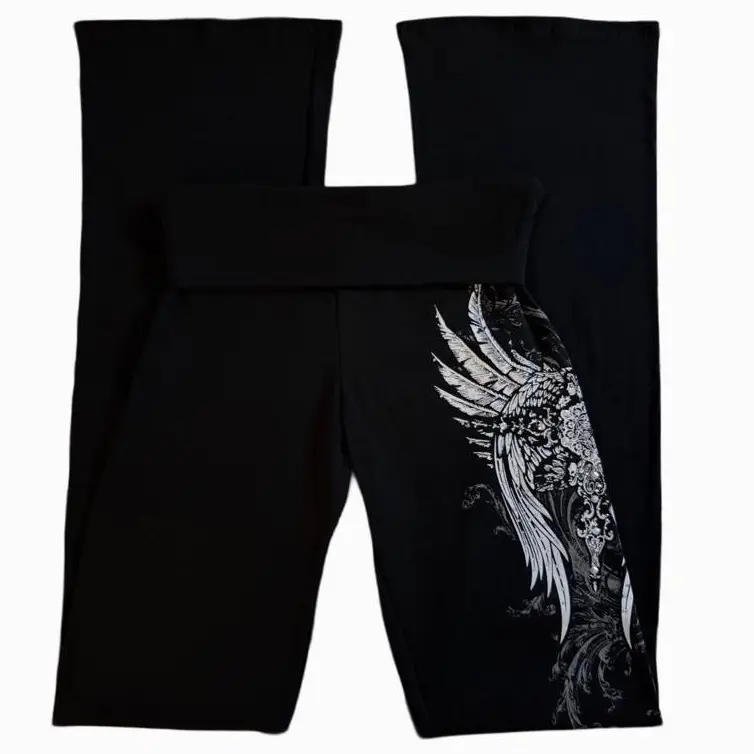 Celestial foldover flared leggings Celestial foldover flared leggings