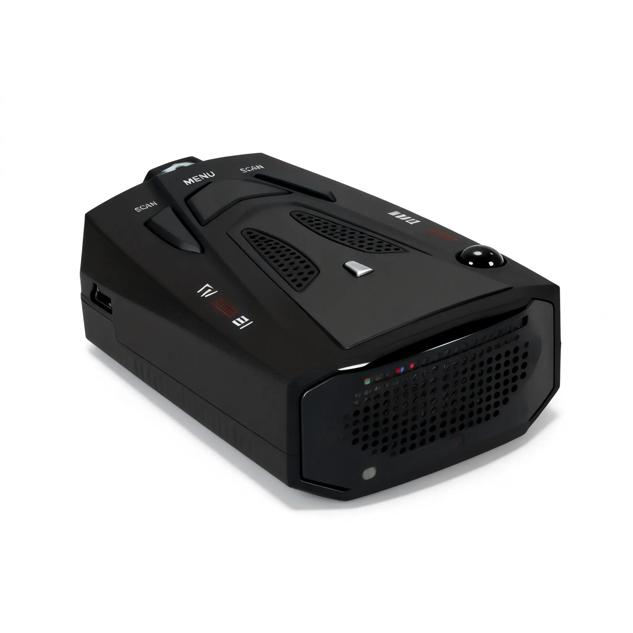 Universal Car Speed Gauge & Radar Detector, Multi-Band Detection, Easy to Mount, Durable and Reliable, for Safe Driving & Road Trip