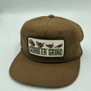 Gobbler Grind Rope Hat Brown