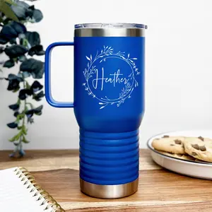 Personalized Laser Engraved Coffee Tumbler