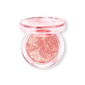 MOIRA Marvelous Baked Blush 008 Cherry Crumble - Cruelty-Free Vegan Formula with Mica & Synthetic Fluorphlogopite for Radiant Glow