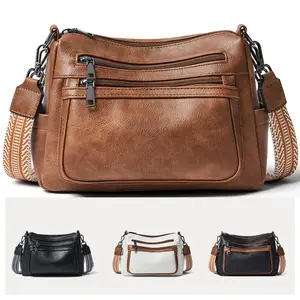 Bluome Versatile Crossbody Bags for Women, Vegan Leather Everyday Purse Shoulder Bag for Men, Handbags Tote Bag with Adjustable Strap, Work Daily Use Bags for Travel Essentials Dating, Gift for Her Mom Father's Day