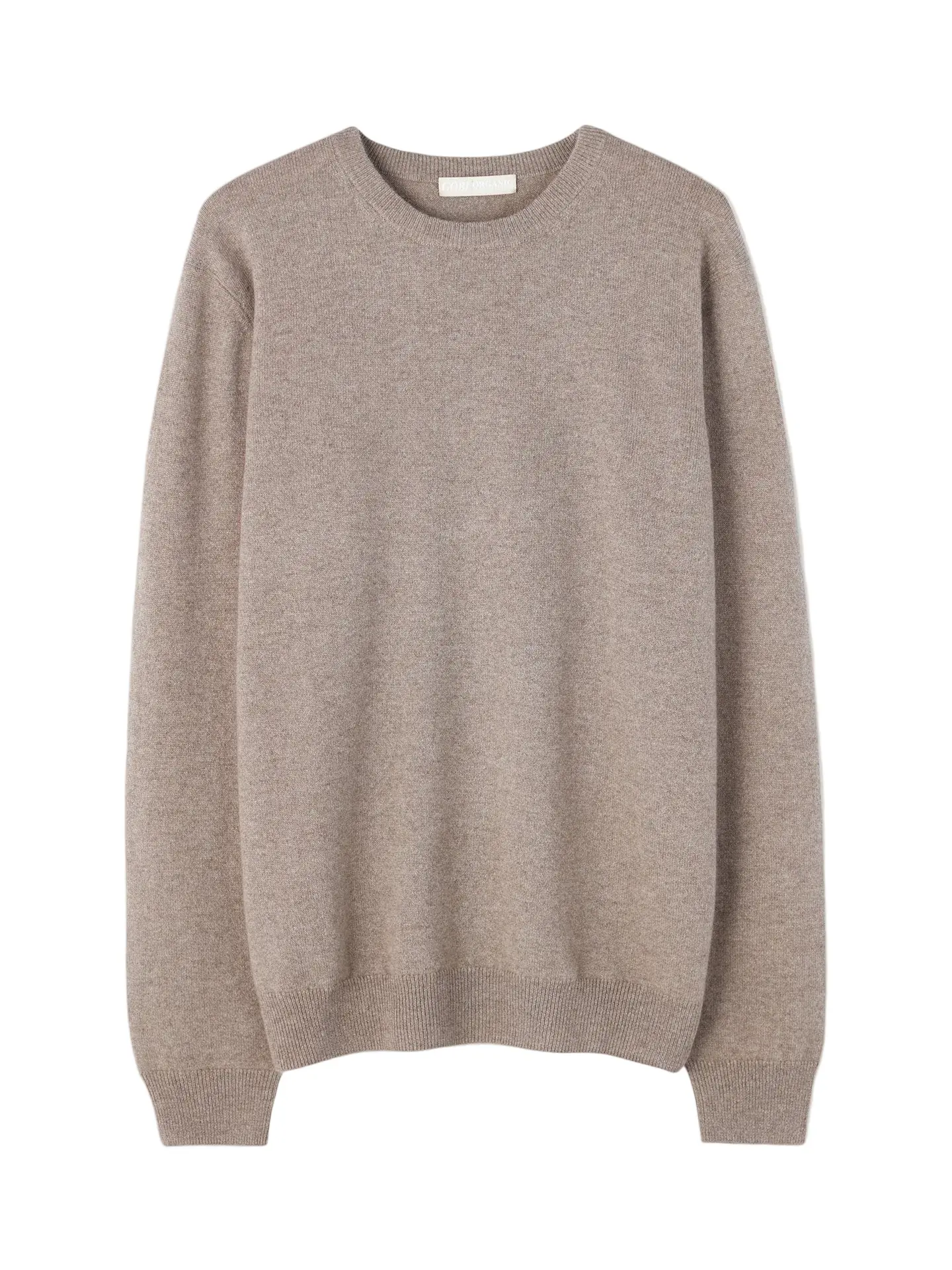 Men's Essential Pure Cashmere Crewneck Knitwear Top - Classic Solid, Soft, Casual, Menswear Clothes