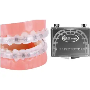 Comfort Covers for Braces - Orthodontic Mouth Guard, Lip Protector, Wax Alternative, Lip Shield for Brackets