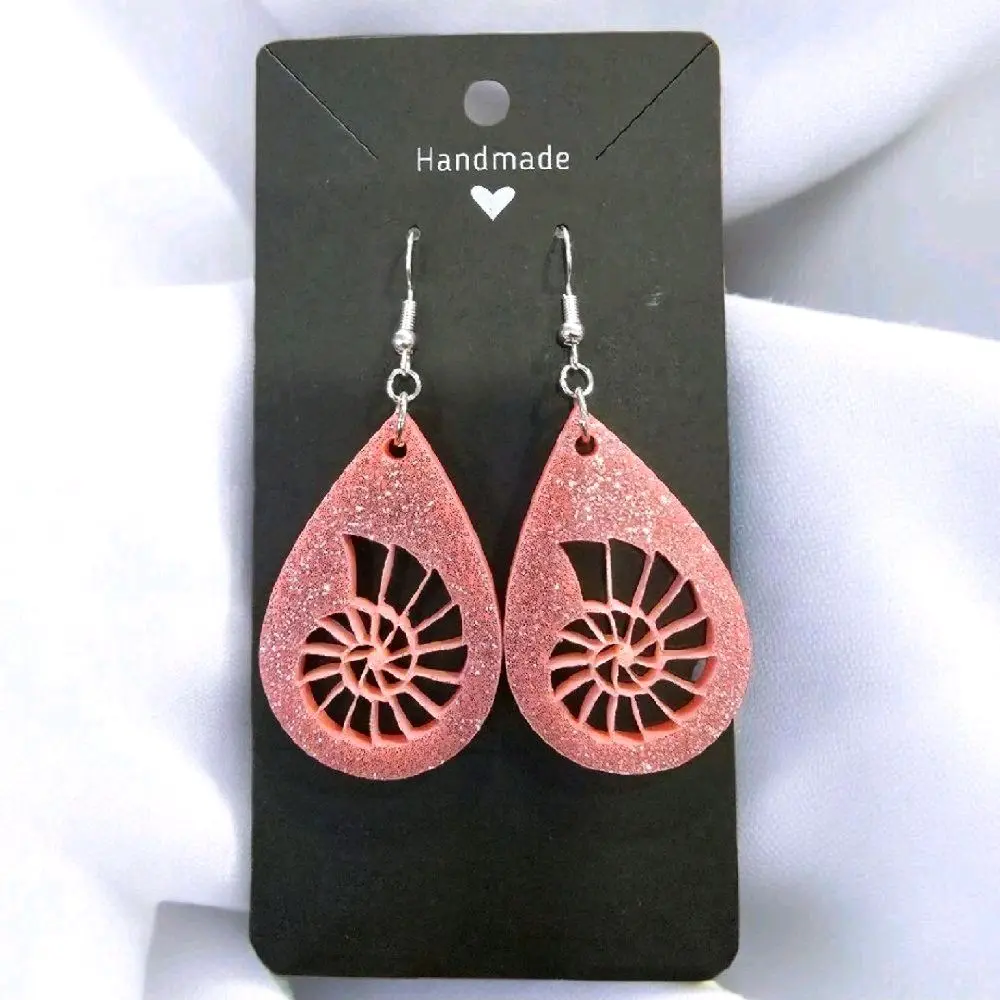54) Acrylic Seashell Earrings!!