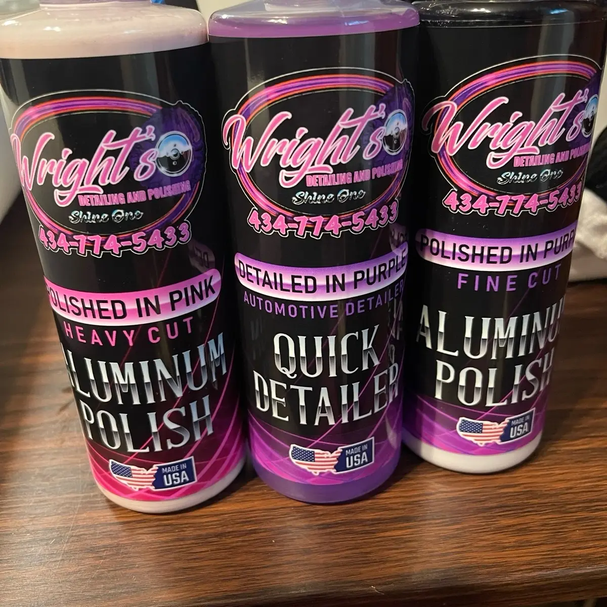 Polished in Pink Heavy Cut Aluminum Polish