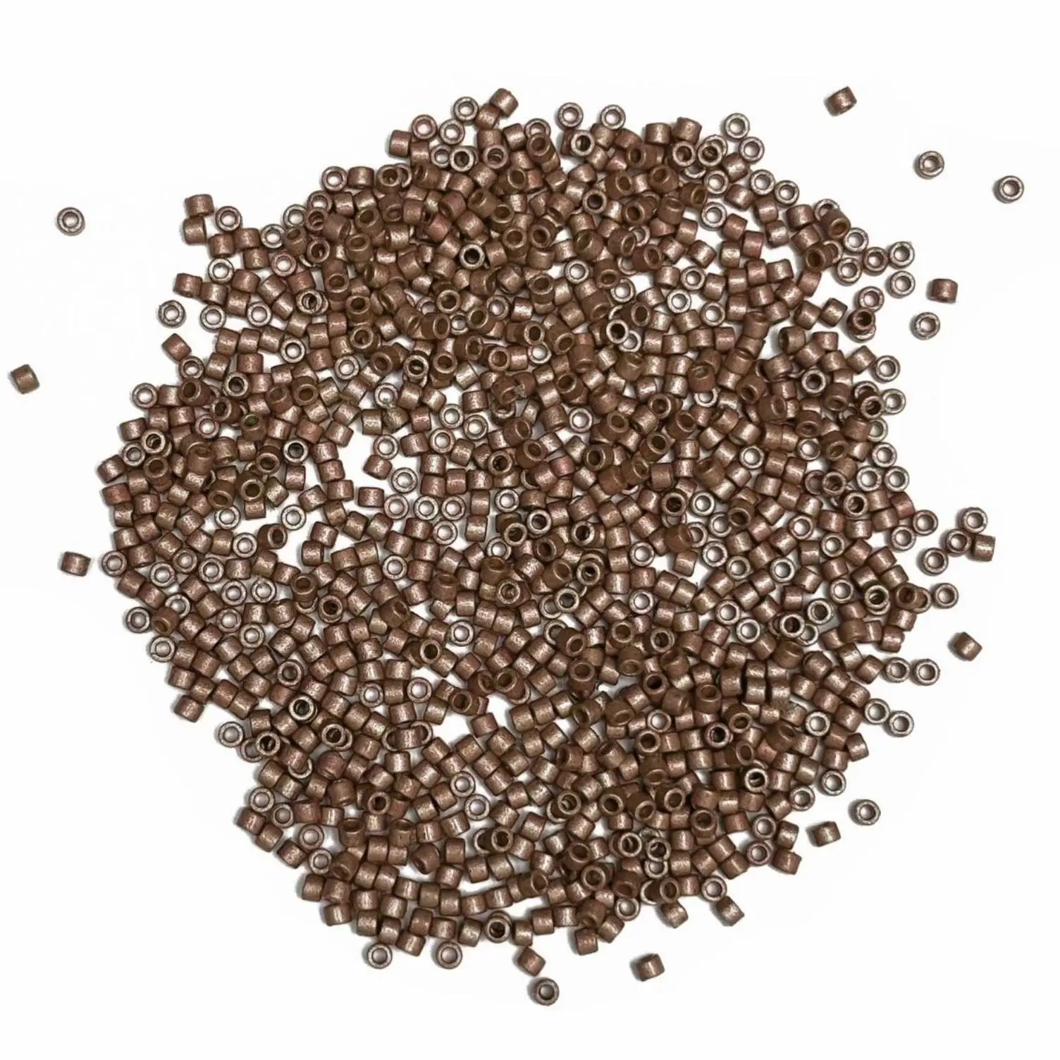 11/0 DELICA DURACOAT GLVNZD MTT DK MAUVE-APPRX 9.5g. for handmade Jewelry, crafts, Macrame