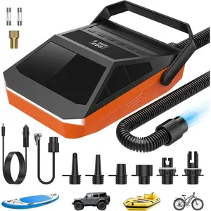 50PSI Paddle Board Pump Electric Portable, SUP Pump for Paddleboard  Tire with Auto-Off & Deflation Function, 12V DC  Connector for Stand Up Paddle Boards Kayaks  Mattresses Auto Tyre