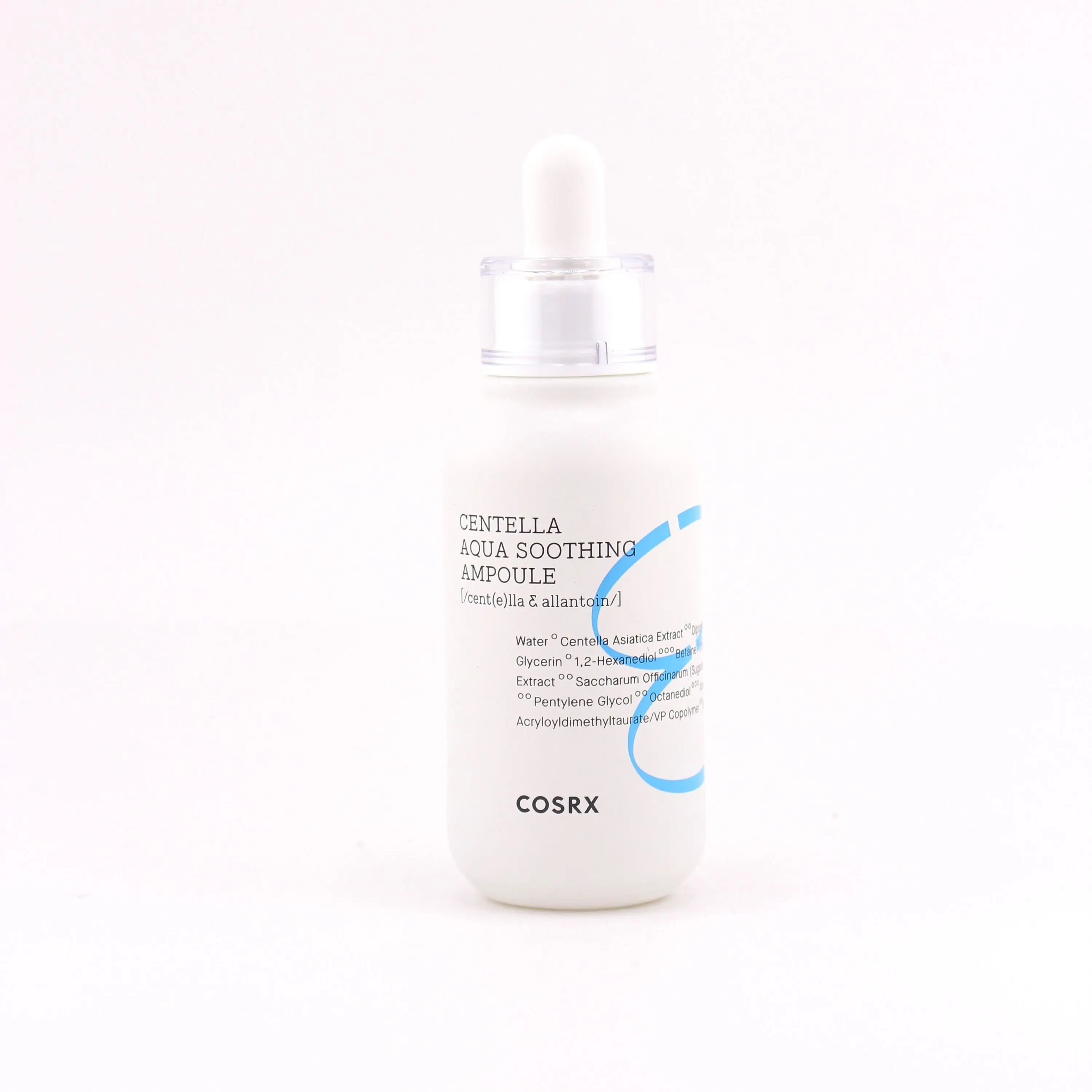 COSRX Hydrium Centella Aqua Soothing Ampoule (1.4oz/50g) - Alcohol-Free Lightweight Moisturizer Serum with Centella Extract, Drop-Form Cleansing & Hydrating Skincare for Sensitive Skin