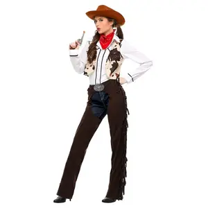 Cowgirl Chaps Plus Size Women's Costume
