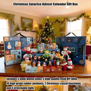Christmas Advent Calendar 2025,Christmas Surprise Advent Calendar Gift Box,Vacation Advent Calendar 24 Days,Gift Idea - Holiday Present for Kids - Christmas Countdown Calendar. Xmas Gifts for Boys Girls Teens Adults