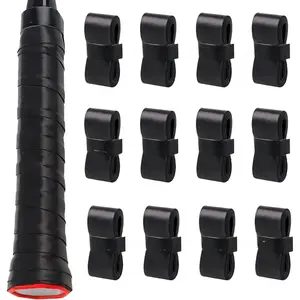 12 Pack Tennis Racket Grip Tape, Precut Anti Slip Tennis Grip Tape, Absorbent and Dry Feel Tennis/Pickleball/Badminton Grips Overgrip Tape, Highly Comfortable Overgrip Tennis Racket Tape