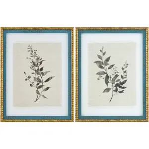 Beige Rustic Framed Wall Art for modern gallery walls