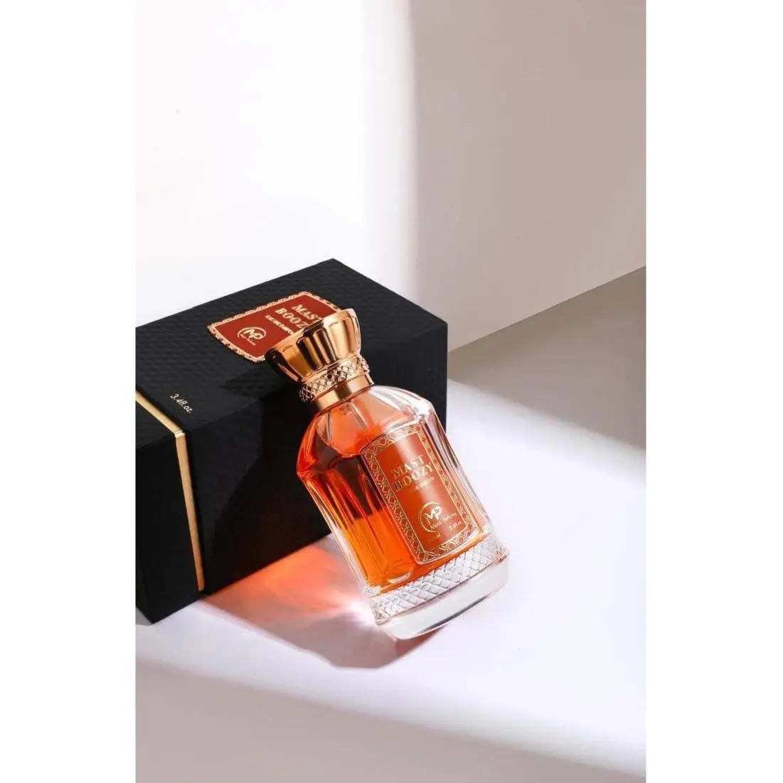 Mast Perfume Mast Boozy by Bharara Unisex EDP Spray 3.4oz (100ML) Citrus Woody Musk Aromatic Woody long lasting perfume Edp Liquid Colognes