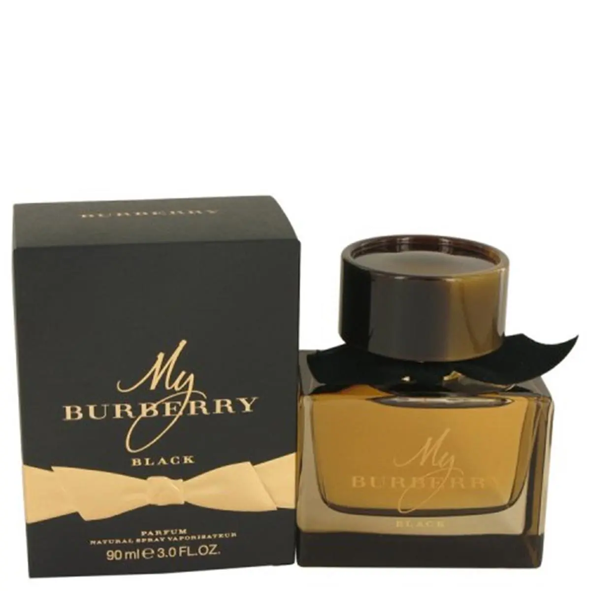 BURBERRY Women's Black Concentrated EDP Spray - 3 fl oz, Elegant Oriental Deep Floral Fragrance, Luxurious Oriental Deep Floral Scented Perfume, Concentrated Perfume, Elegant Floral Fragrance