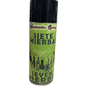 Siete Hierbas Room Air Freshener Aromatic Spray - Seven Herbs Scent for Freshening Spaces