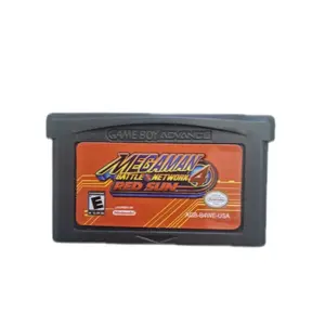 megaman battle network 4 red sun gba retro gameboy advance game