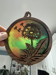 Dandelion Suncatcher for Sunny Window